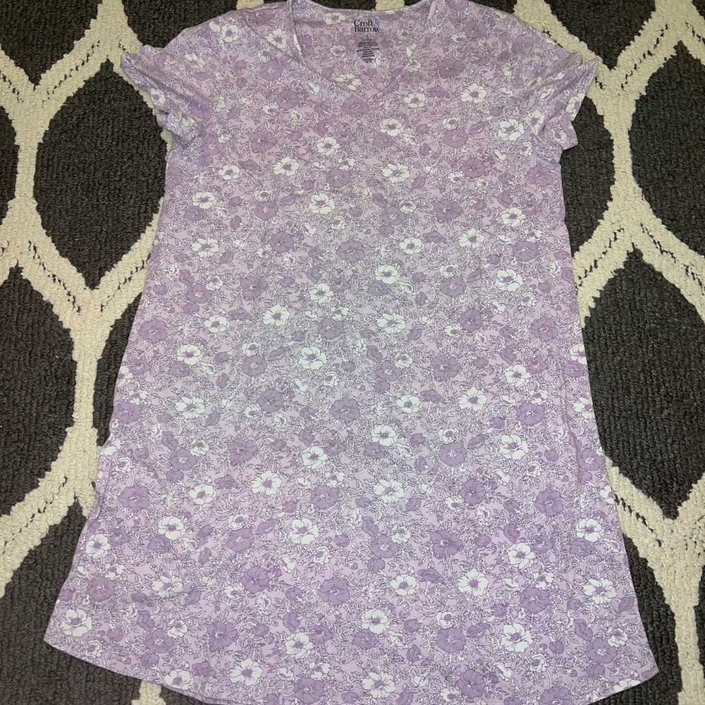 croft and barrow pj gown